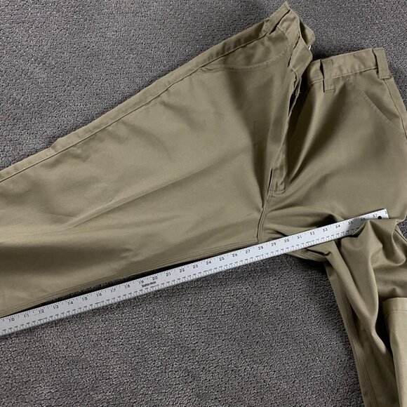 Carhartt Blended Twill Pant Men's 42 x 28 Work B290 KHI - Picture 12 of 13
